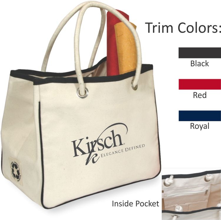 Oz Cotton Canvas Rope Tote X X Eco Promotional Products